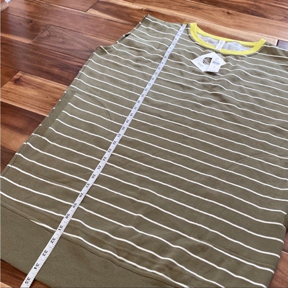 New Daily Practice by Anthropologie Striped Tee Dress Size Small NWT - Picture 8 of 9